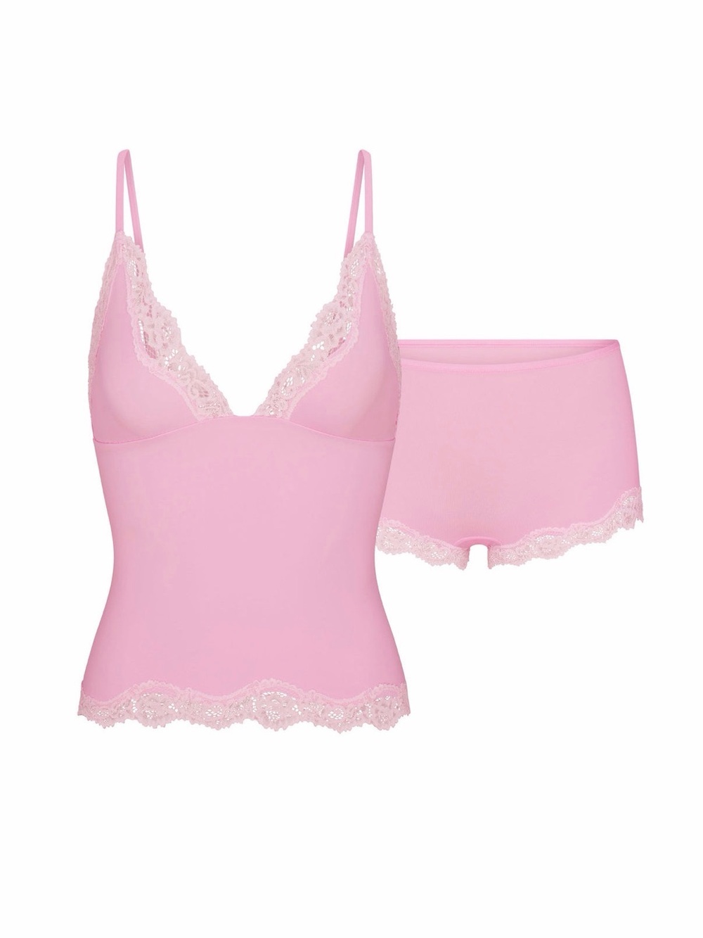NWOT Skims Fits Everybody Lace Triangle Cami & Boy-short Set SMALL